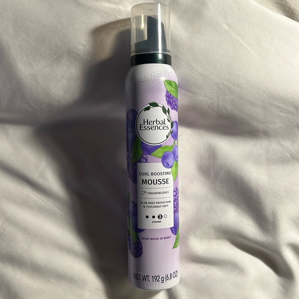 Herbal Essences - curl boosting mousse - used only one time.